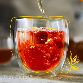 South Africa origin of Freshpak Rooibos; naturally caffeine-free.