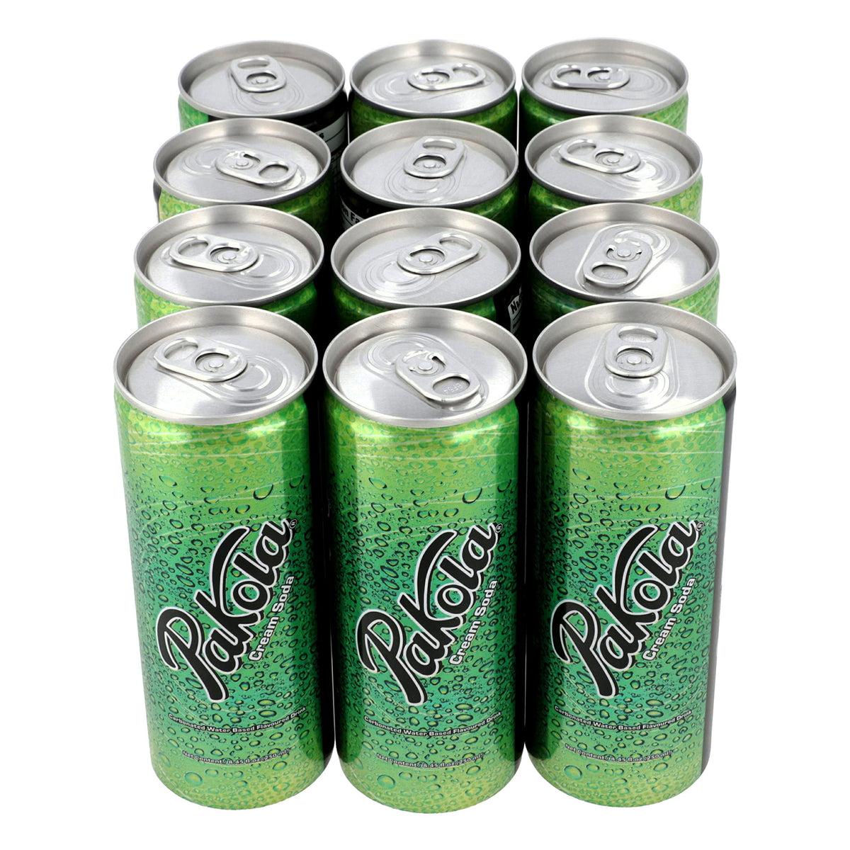 Pakola Cream Soda label detail highlights halal-certified heritage and original flavor
