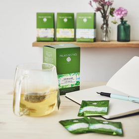 Palais des Thés premium tea bags ready to brew fragrant, inviting cups