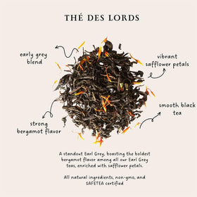 Classic Earl Grey blend with bergamot for a refined, citrusy finish.