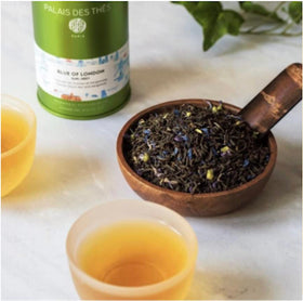 Blue of London bergamot citrus accent highlights aroma and flavor potential