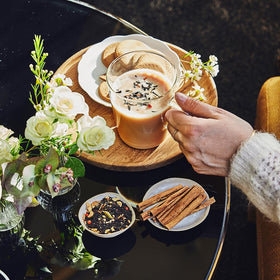 Inside packaging of Blue of London reveals high-quality loose leaf tea