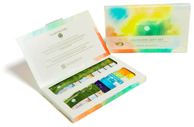 Assorted flavors from Palais des Thés Discovery Set for tasting explorations.