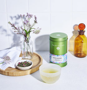 Hammam Tea red-berries add tart sweetness for a refreshing sip.