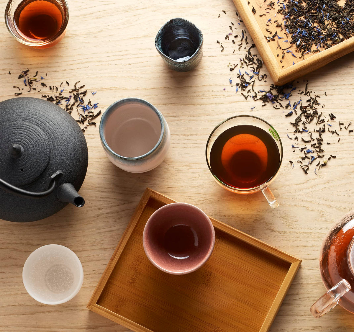 Elegant tea room setup by Palais des Thés evokes refined daily rituals.