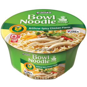Paldo Fun and Yum chicken cup noodles in a ready-to-serve bowl for quick meals