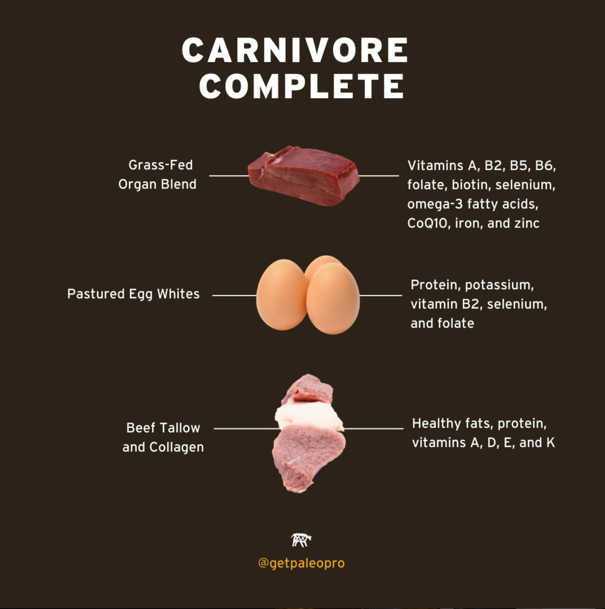 Paleo Pro Carnivore Complete 15 servings pack; convenient on-the-go nutrition