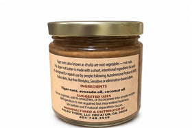 Paleo Tiger Original tiger nut butter as a fruit dip