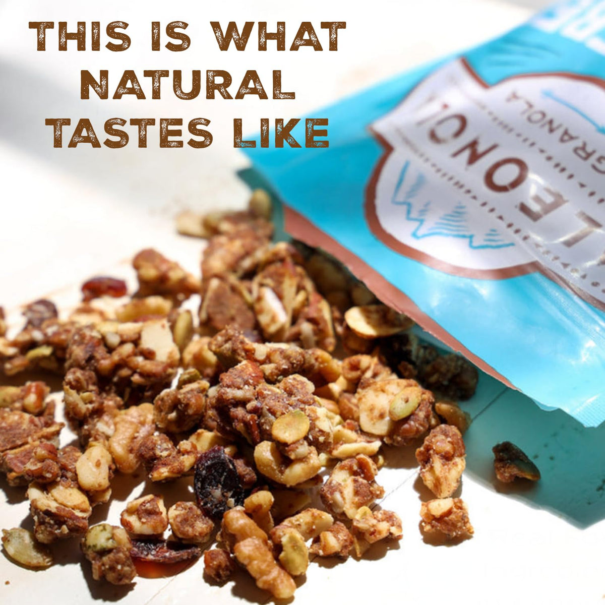 Granola with a wholesome mix of nuts and seeds for crunch.