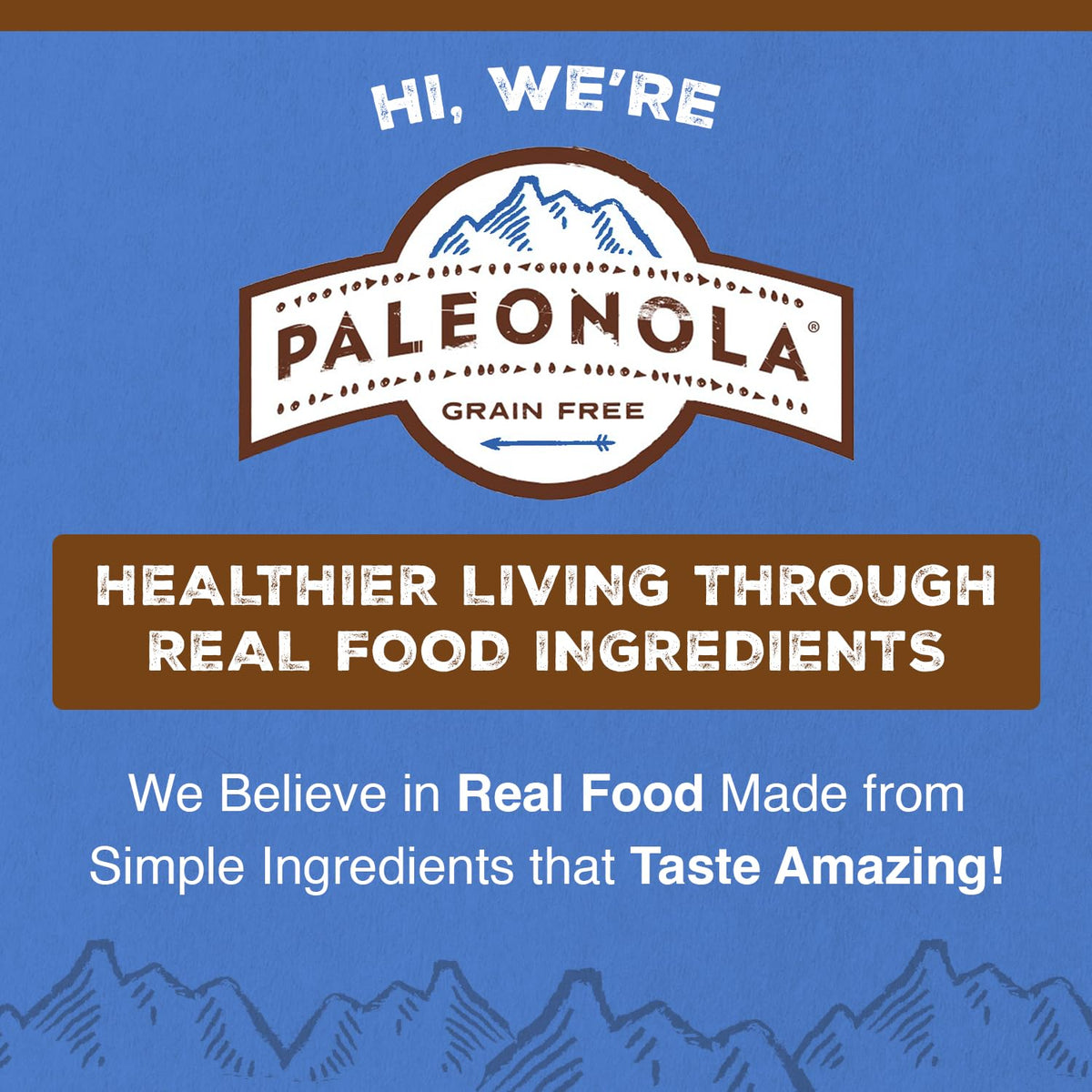 Paleonola resealable bag open ready to pour, fresh and convenient.