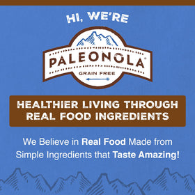 Paleonola resealable bag open ready to pour, fresh and convenient.