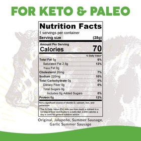 Paleovalley beef sticks close-up texture—high-protein keto friendly bite