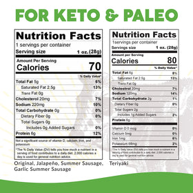 Paleovalley beef sticks on the go for keto friendly snacking.