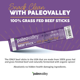 Paleovalley fermented probiotic sausage showing gut-friendly richness