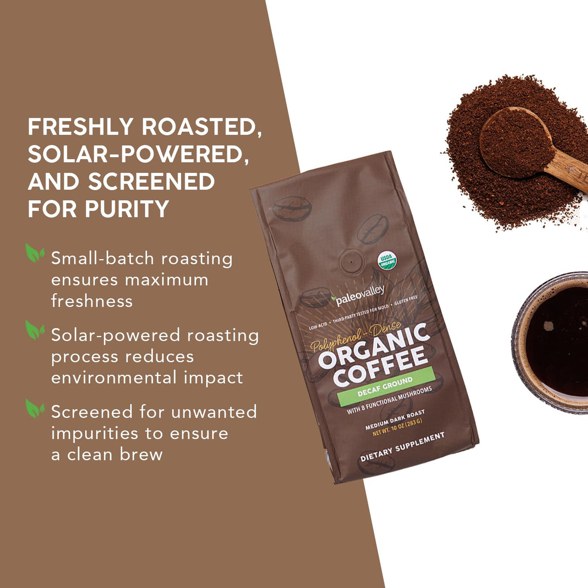 Paleovalley solar-roasted batch delivers freshness in each cup