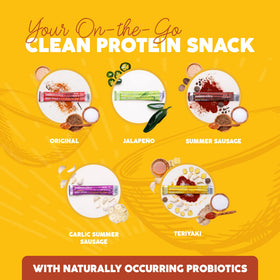 Paleovalley Teriyaki Beef Sticks serving on-the-go in hand.