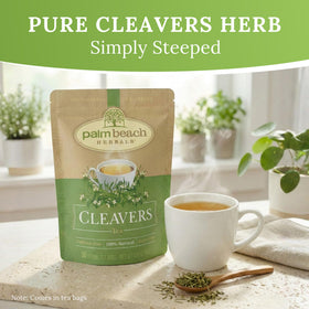 Palm Beach Medicinal Herbs Cleavers Tea green notes and herbal aroma invite daily rituals