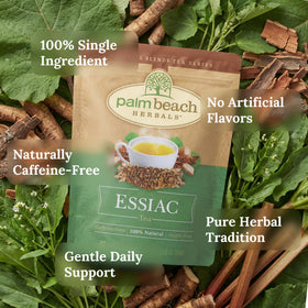Palm Beach Medicinal Herbs Essiac Tea with earthy notes for a soothing tea time