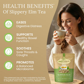 Palm Beach Medicinal Herbs Slippery Elm Tea USA-made quality, globally sourced ingredients