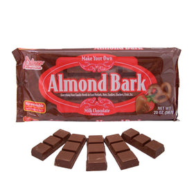 Palmer Almond Bark breakable pieces for easy melting and quick coating