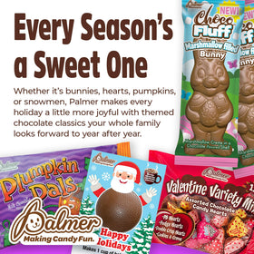 Palmer Almond Bark nuts-coating provides tasty, even chocolate coverage