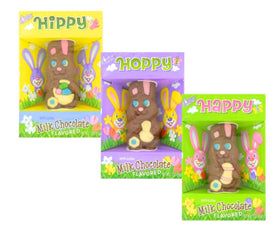 Palmers Hippy Hoppy milk chocolate bunny box, a colorful Easter gift and basket surprise.