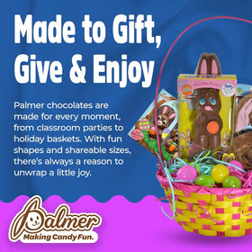 Bright holiday packaging from PALMER supports ready to gift presentation.