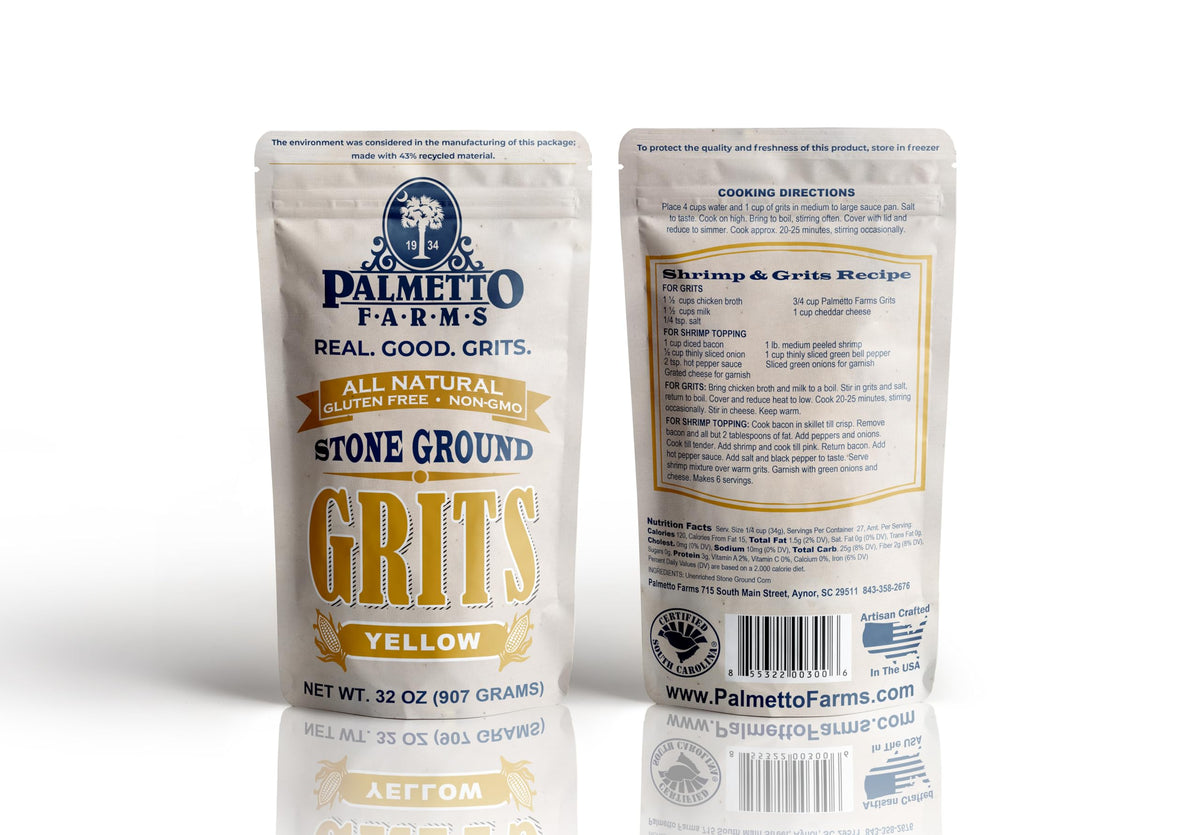 Palmetto Farms non-GMO corn ears closeup suitable for gluten-free cooking at home