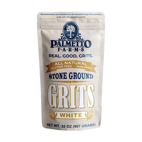 Palmetto Farms stone ground white grits packaging