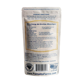 Palmetto Farms yellow grits bowl showcasing smooth texture for savory bowls