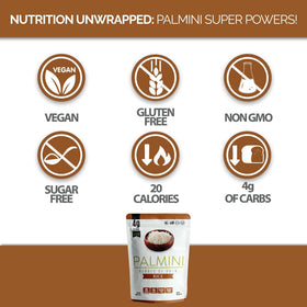 Palmini Rice gluten-free serving highlighting a plant-based staple.