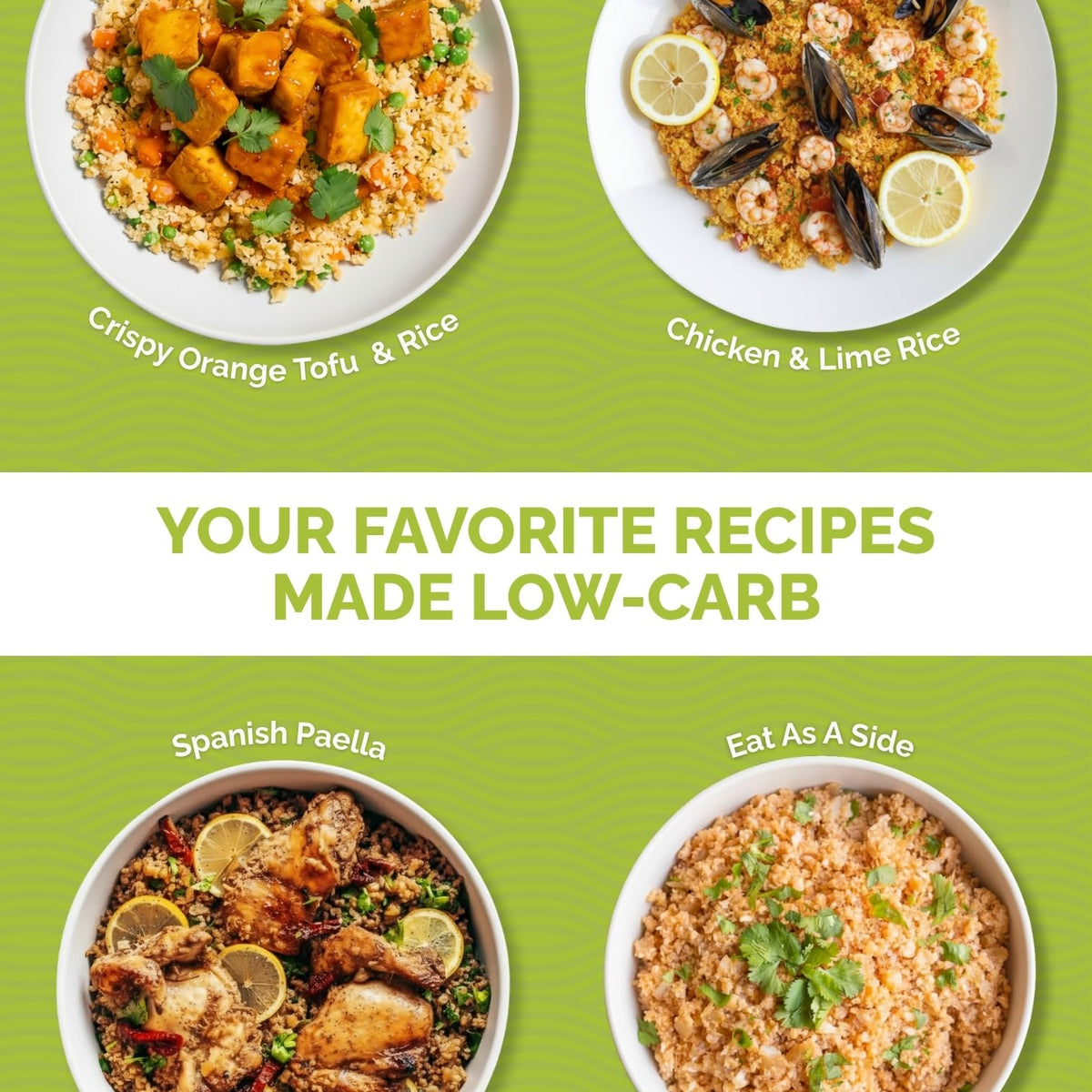 Palmini Spanish Rice acts as a culinary canvas for creative dishes.