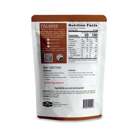 Palmini Spanish Rice on grocery shelf, gluten-free and vegan friendly.