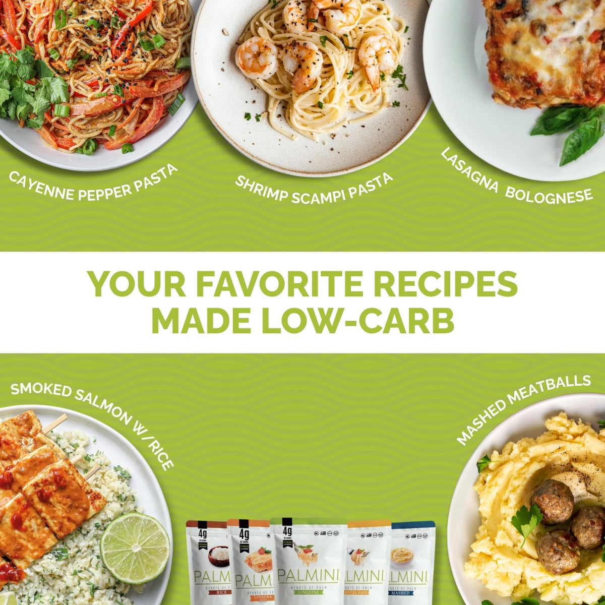 Palmini variety-pack pouch captures all five shapes for meals.