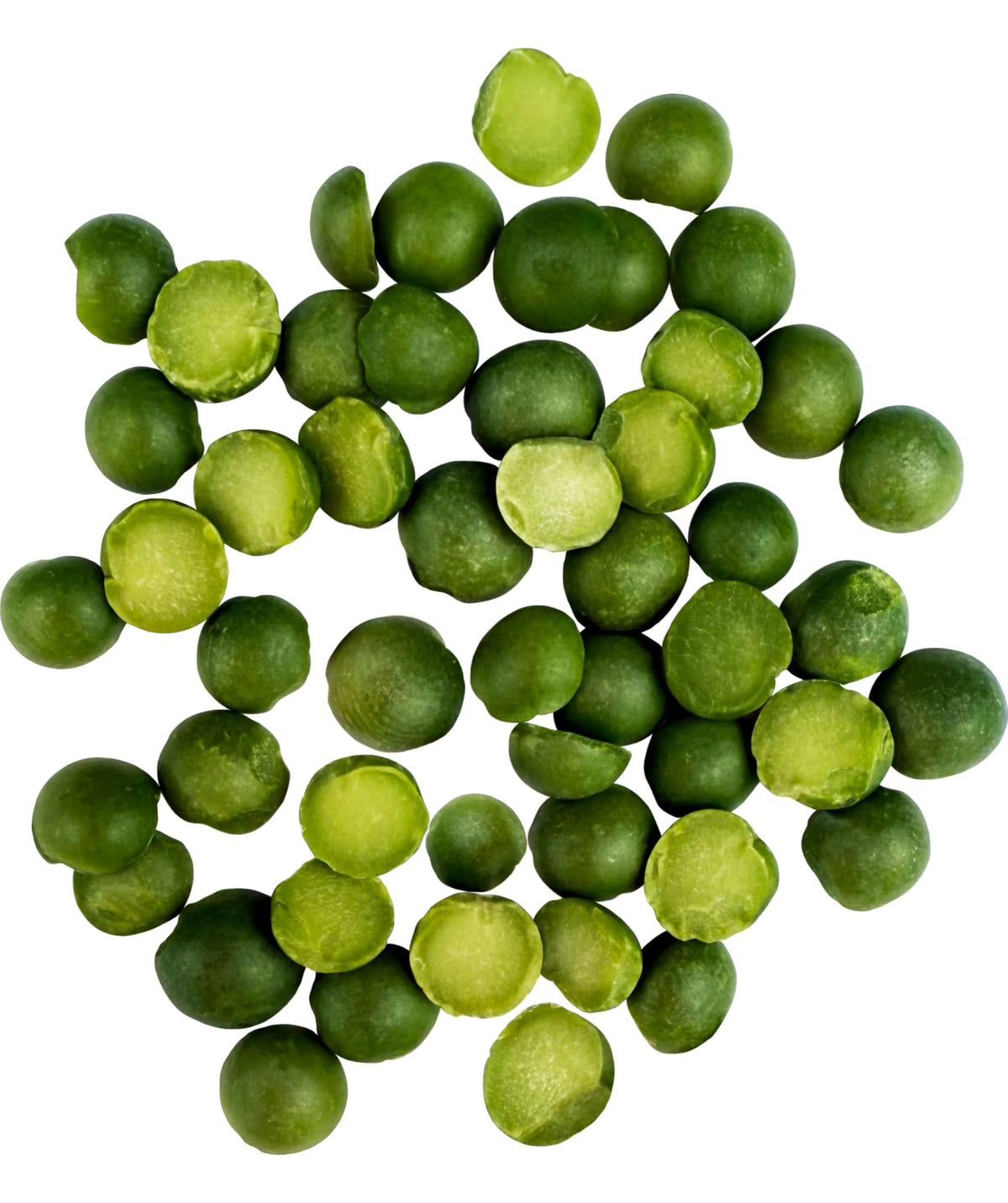Detox Project glyphosate residue-free certification badge on Palouse Brand peas.