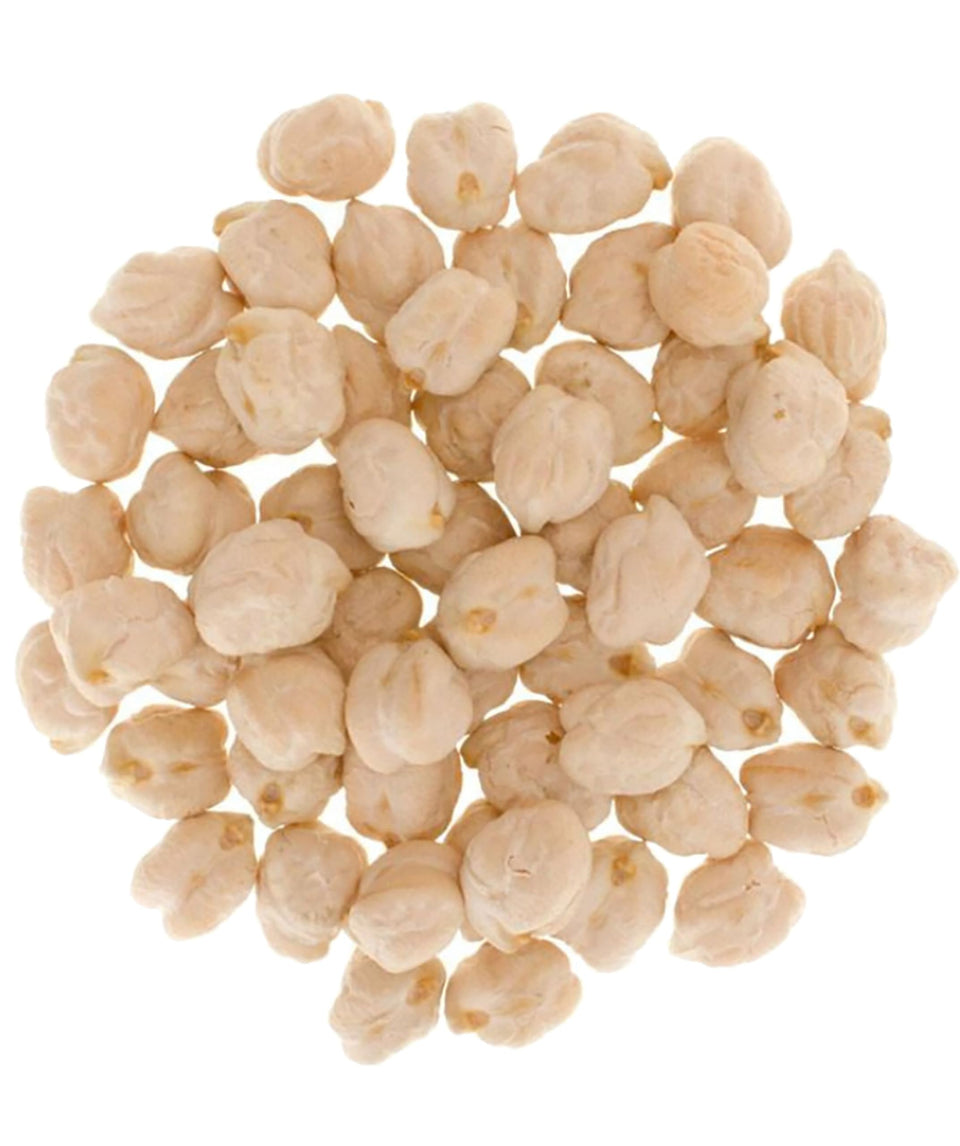 Palouse Brand glyphosate-free chickpeas for hummus and salads.