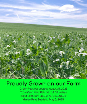 Palouse Brand non-GMO green split peas for everyday cooking