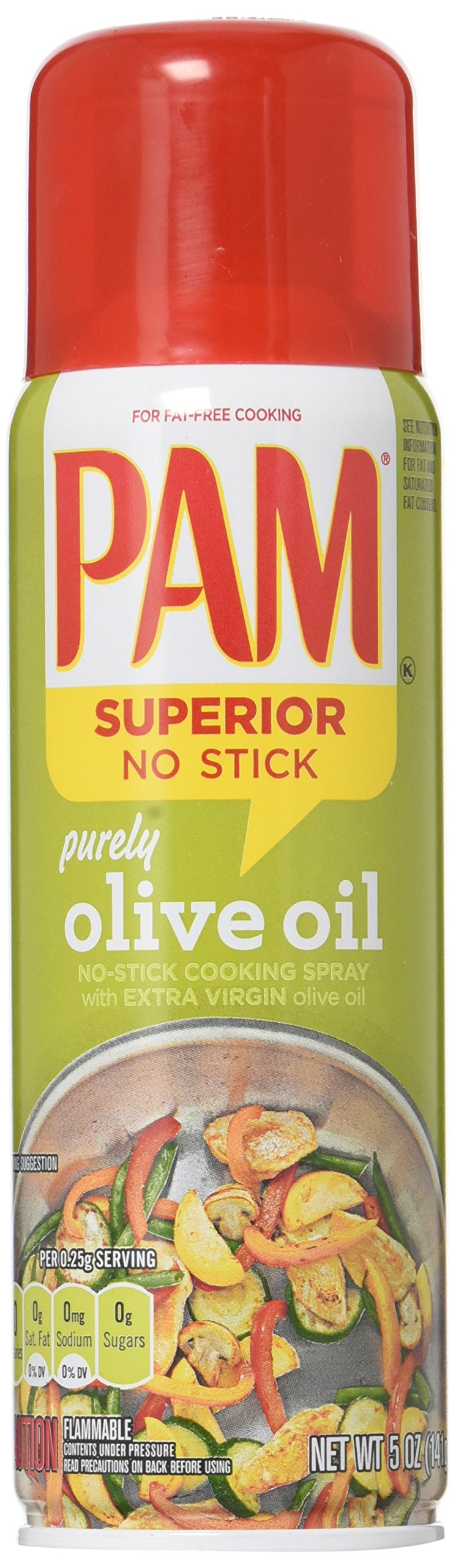 Pam No-Stick Cooking Spray with EVOO two-pack for easy cooking and cleanup