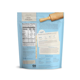 Kitchen air fills with Pamela's bread mix aroma while gluten-free bread bakes.