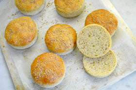 Pamela's dinner rolls and pie crust made with the mix