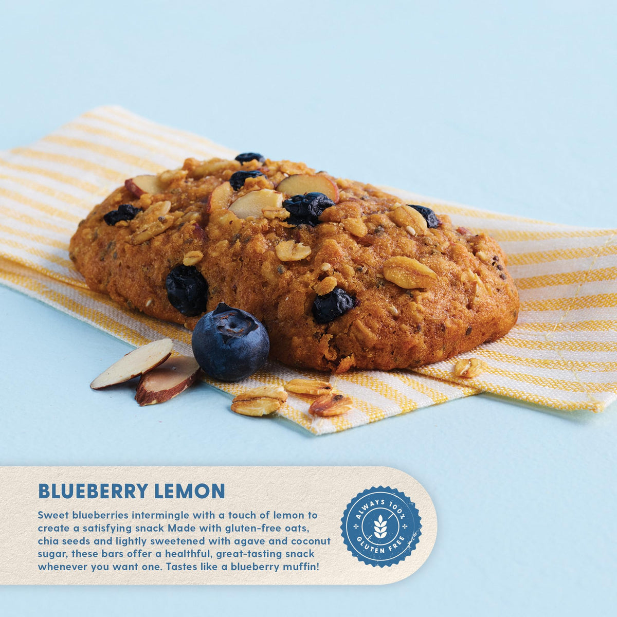 Pamela's gluten-free oats and chia blend featured for a wholesome snack.