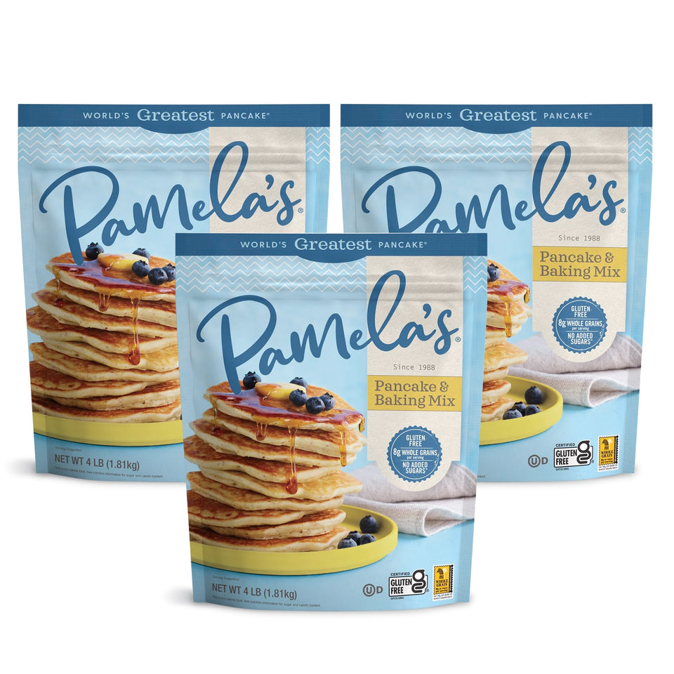 Pamela's gluten-free bake mix pack for easy breakfasts and snacks