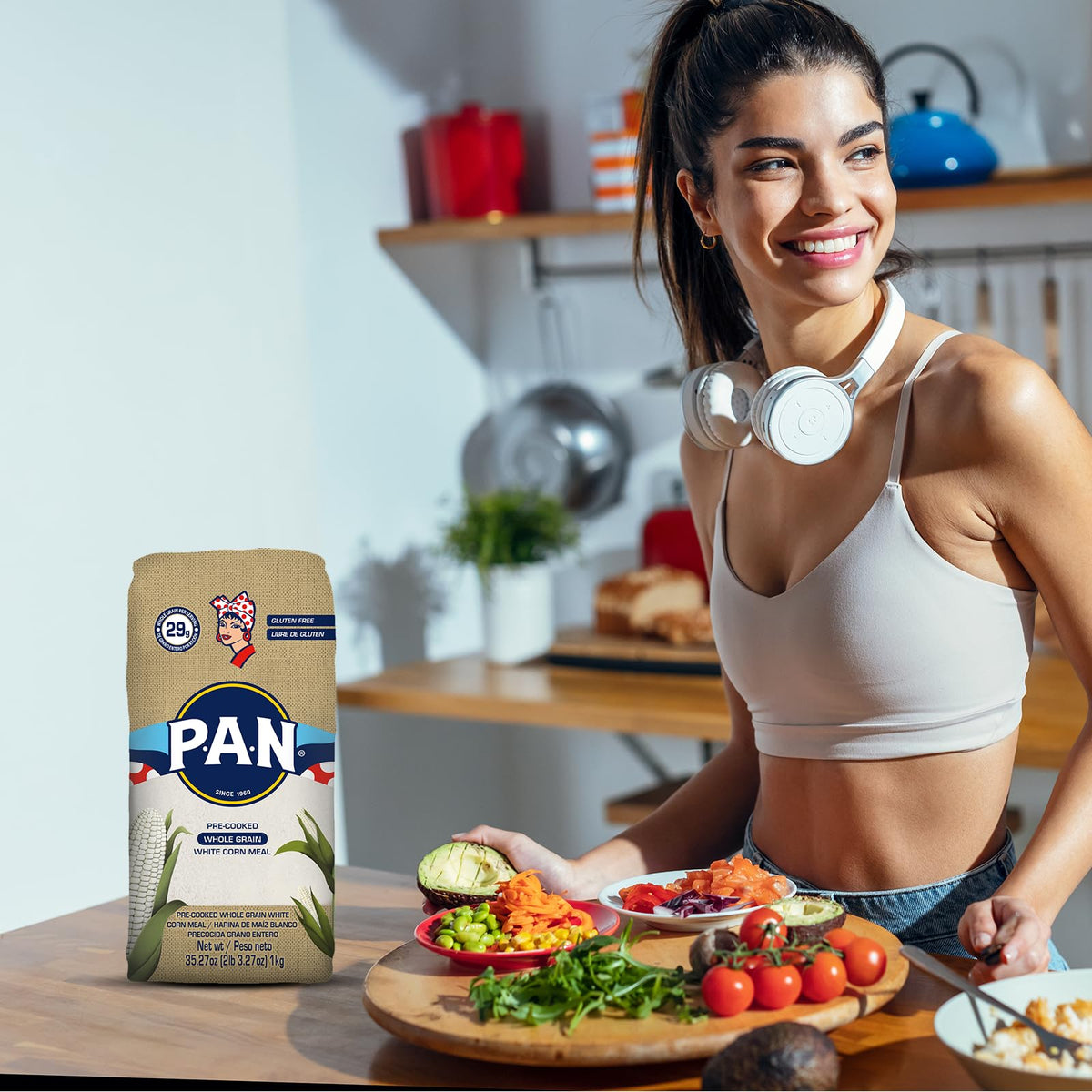PAN kosher halal gluten-free label on packaging