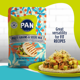 P.A.N. packaging displays six 16 oz packs for pantry convenience