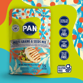 P.A.N. quinoa grains close-up show protein-rich dough base
