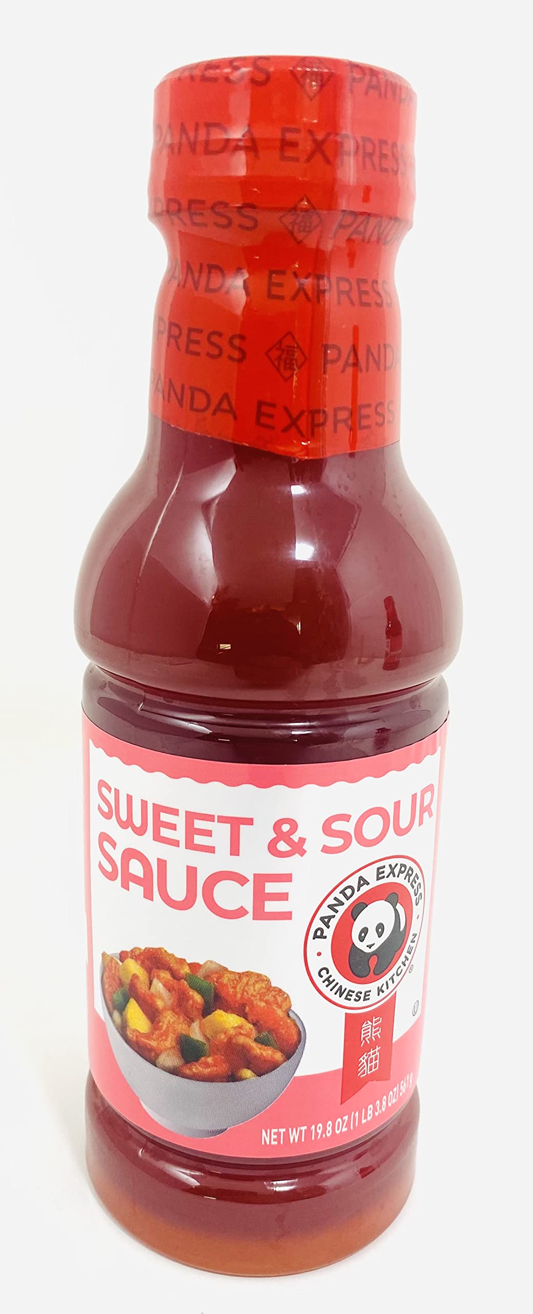Two-bottle pack of Panda Express Sweet and Sour sauce for dipping and glazing