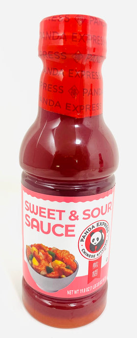Two-bottle pack of Panda Express Sweet and Sour sauce for dipping and glazing