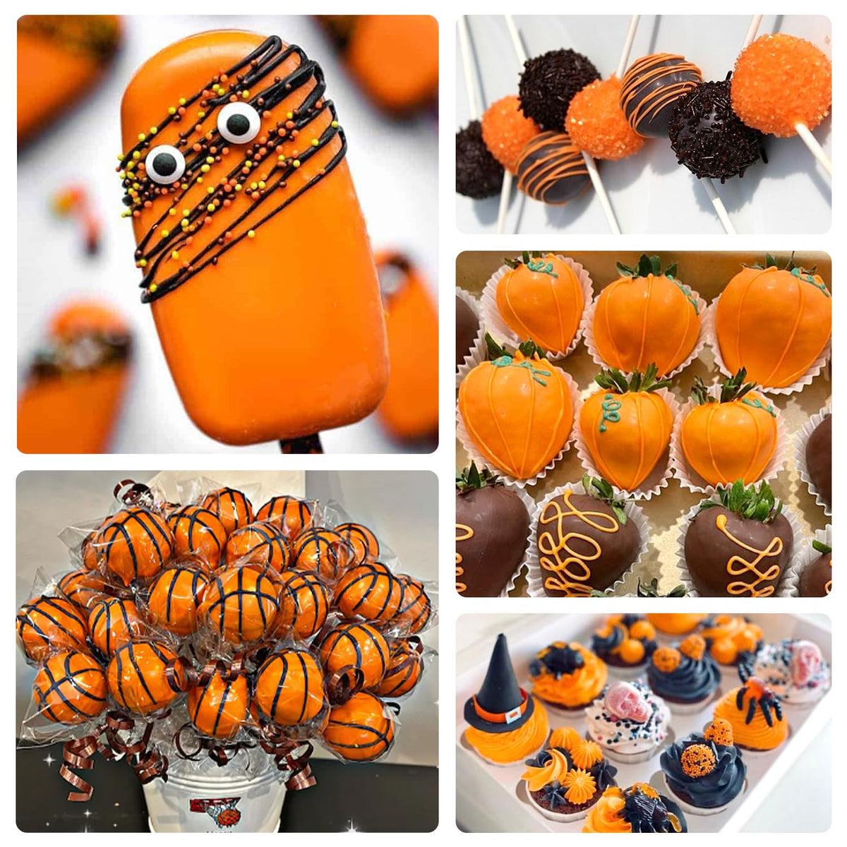 Pandalab orange oil-based color donuts icing for bold treats.