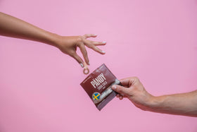 Pändy Sour Cola gummy climate-friendly bag for planet-conscious indulgence.