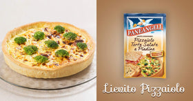 Paneangeli Italian packaging signals quality and consistency.